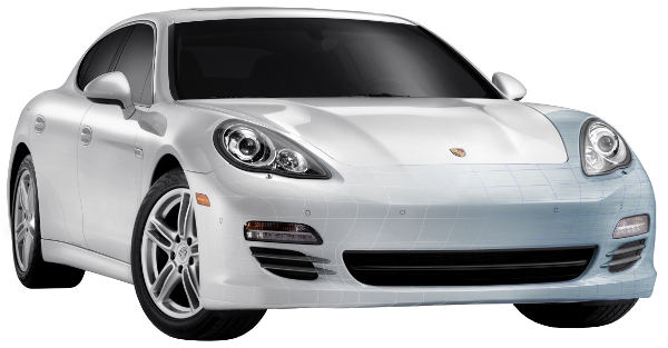 White Porsche